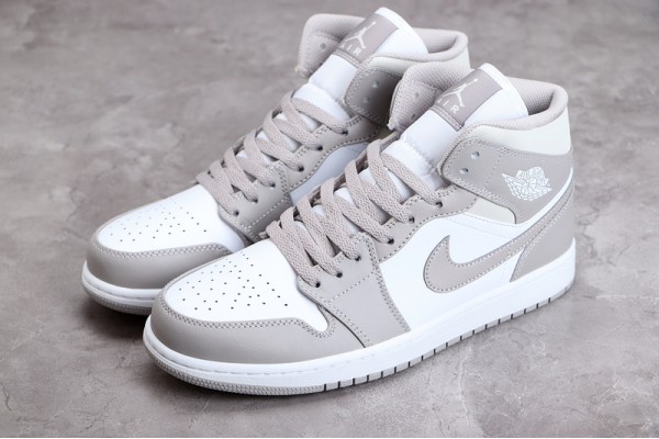 Nike Air Jordan 1 Mid College Grey 554724-082 Basketball Shoes