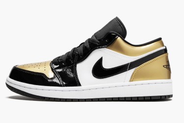 Air Jordan 1 Low Gold Toe Women/Men CQ9447-700