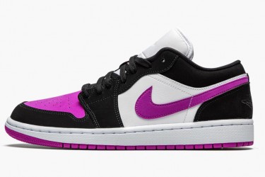 Air Jordan 1 Retro Low Black Cactus Flower Women/Men DC0774-005