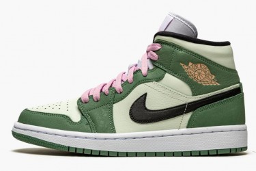 Air Jordan 1 Mid SE Dutch Green Womens CZ0774-300