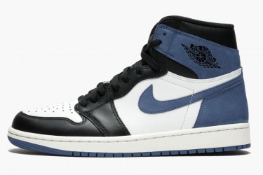 Air Jordan 1 Retro High Blue Moon Women/Men 555088-115