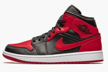 Air Jordan 1 Mid Banned 2020 Women/Men 554724-074