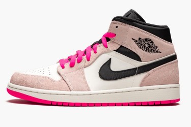 Air Jordan 1 Mid Crimson Tint Women/Men 852542-801