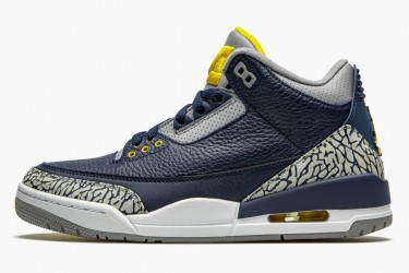 Air Jordan 3 Retro Michigan Men AJ3-820064