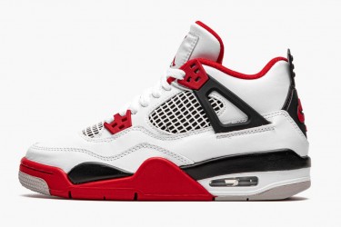 Air Jordan 4 Retro OG GS Fire Red 2020 Men 408452-160