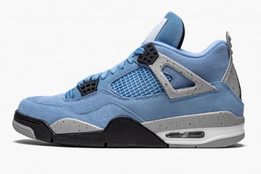 Air Jordan 4 Retro University Blue Women/Men CT8527-400