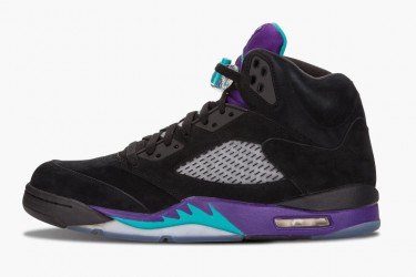 Air Jordan 5 Retro Black Grape Women/Men 136027-007