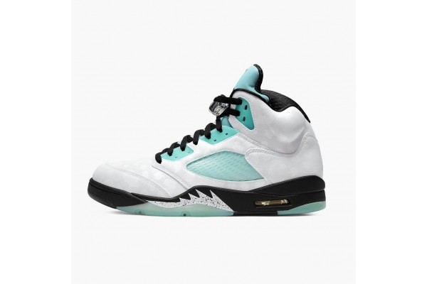 Air Jordan Retro 5 Island Green Women/Men CN2932-100