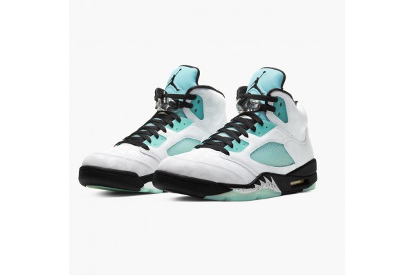 Air Jordan Retro 5 Island Green Women/Men CN2932-100