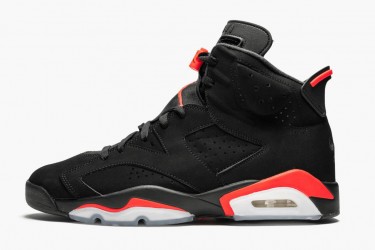 Air Jordan 6 Retro Black Infrared Men 384664-060