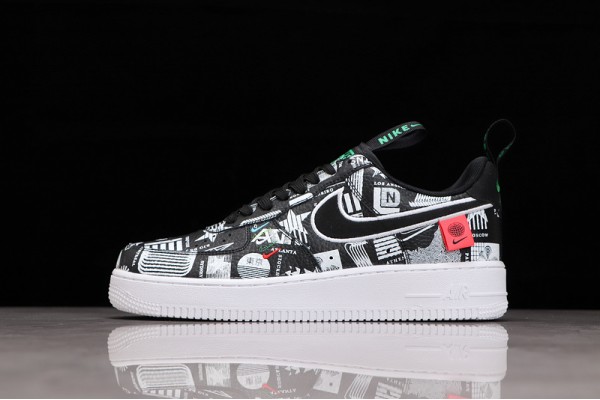 Nike Air Force 1 07 LX Worldwide Pack - Black —— CZ5927-001 Casual Shoes Unisex