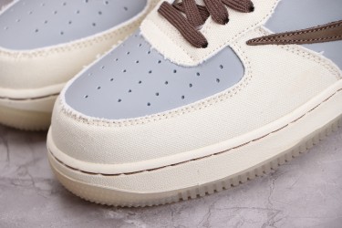 Nike Air Force 1 Brown Blue White —— BQ5826-208 Casual Shoes Unisex