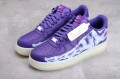 Nike Air Force 1 Low Purple Skeleton ——CU8067-500 Casual Shoes Unisex
