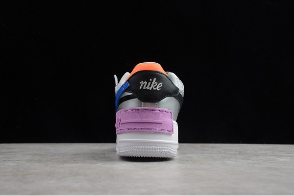 Nike Air Force 1 Low Shadow Metallic Silver --CW6030-001 Casual Shoes Women