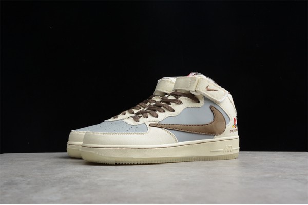 Nike Air Force 1 Mid Brown --BQ5828-202 Casual Shoes Unisex