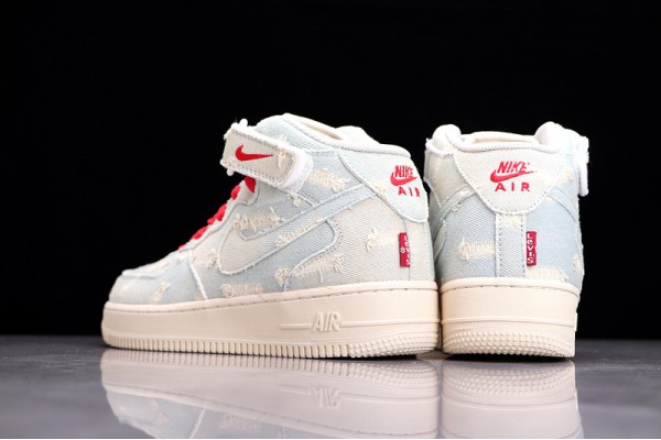 Nike Air Force 1 Mid Levi's X --651122-215 Casual Shoes Unisex