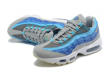 Nike Air Max 95 TT (M) Blue Grey White Running Shoes CW7992-001