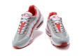 Nike Air Max 95 TT (M) White Red and Grey Running Shoes