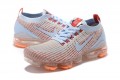 Nike Air VaporMax Flyknit 3 (W/M) White Orange Running Shoes AJ6910-400