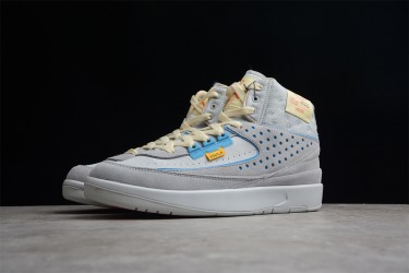 Air Jordan 2 Union LA x Grey Fog DN3802-001 Gray Men Sneaker