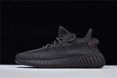 Adidas Yeezy 350 V2 "Black Reflective" Triple Black FU9007