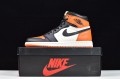 Air Jordan 1 High "Shattered Backboard" Black Orange 555088-005
