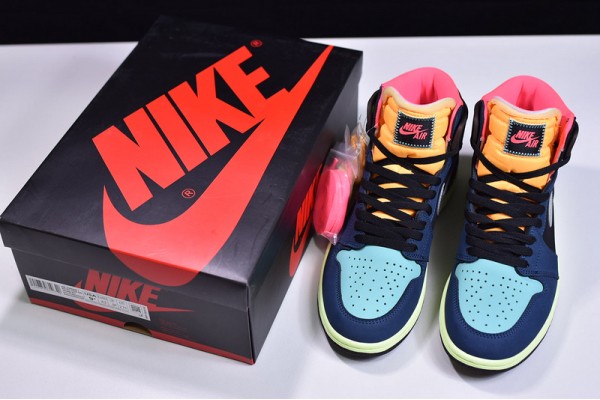 Air Jordan 1 High OG "Bio Hack" Blue Brown 555088-201