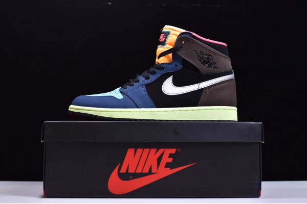Air Jordan 1 High OG "Bio Hack" Blue Brown 555088-201