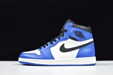 Air Jordan 1 High OG "Game Royal" White Blue Black 555088-403