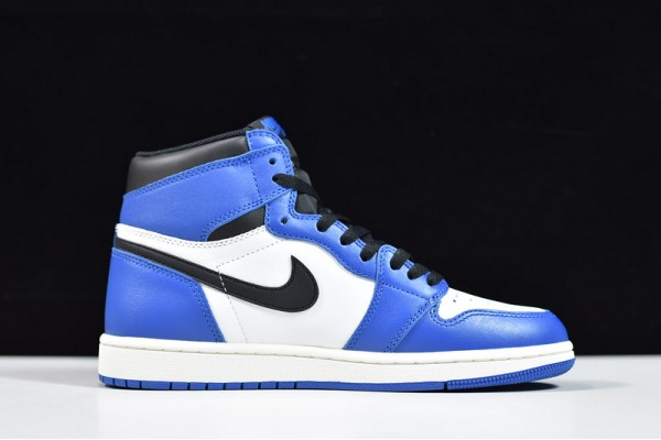 Air Jordan 1 High OG "Game Royal" White Blue Black 555088-403