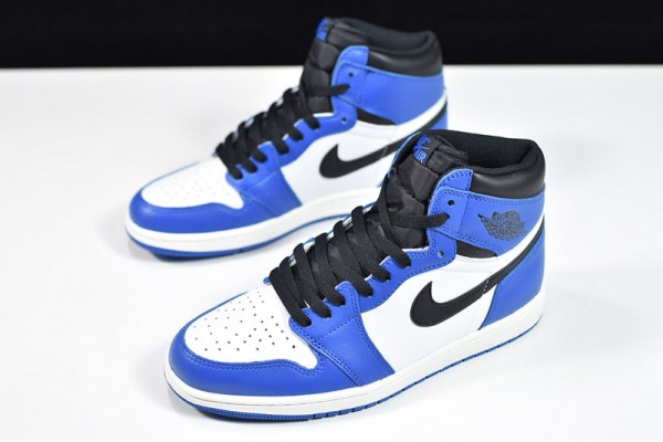 Air Jordan 1 High OG "Game Royal" White Blue Black 555088-403