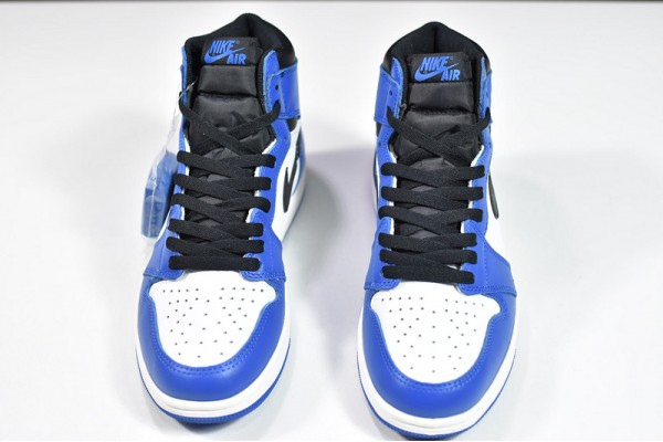 Air Jordan 1 High OG "Game Royal" White Blue Black 555088-403