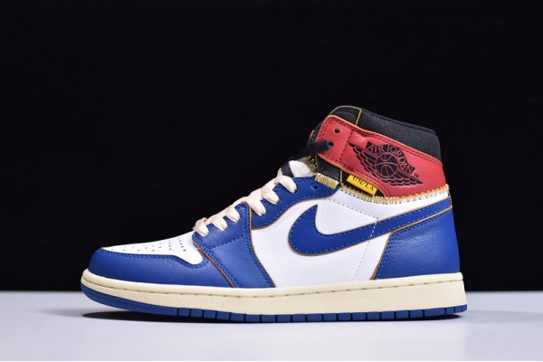 Union x Air Jordan 1 Retro High OG NRG Storm Blue Blue Red White BV1300-146