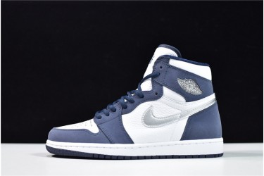 Air Jordan 1 "Midnight Navy" Blue White DC1788-100