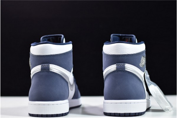 Air Jordan 1 "Midnight Navy" Blue White DC1788-100