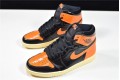 Air Jordan 1 High "Shattered Backboard 3.0" Black Orange 555088-028