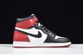 Air Jordan 1 High "Bred Toe" Black White Red 555088-610