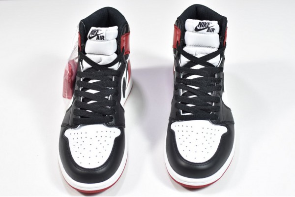 Air Jordan 1 High "Bred Toe" Black White Red 555088-610