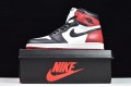 Air Jordan 1 High "Bred Toe" Black White Red 555088-610