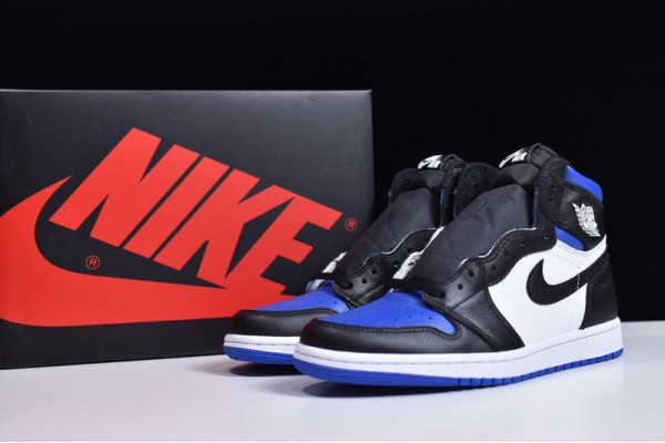 Air Jordan 1 High "Royal Toe" Blue Black 555088-041