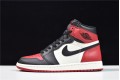 Air Jordan 1 High OG "Bred Toe" Red Black 555088-610
