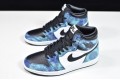 Air Jordan 1 High OG "Tie-Dye" White Blue Black CD0461-100