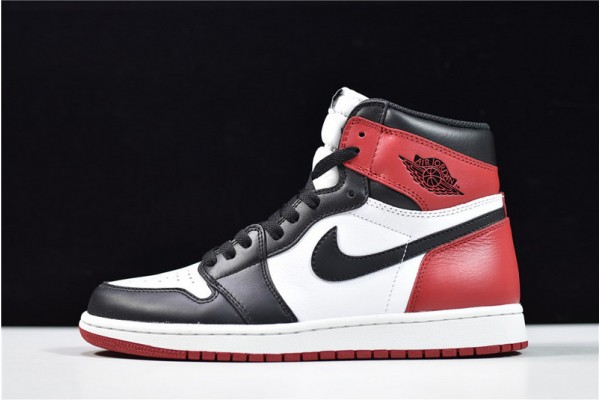 Air Jordan 1 High OG "Black Toe" White Red Black 555088-125