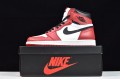 Air Jordan 1 High "Bred Toe" White Red 555088-610