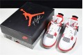 Air Jordan 4 Fire Red White Red Black