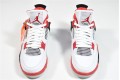 Air Jordan 4 Fire Red White Red Black