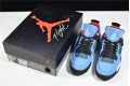 Travis Scott x Air Jordan 4 Blue Black 08497-406