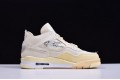 Off-White x Air Jordan 4 White Brown