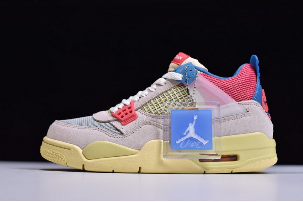 Union x Air Jordan 4 Guava Ice Pink Red Blue DC9533-800