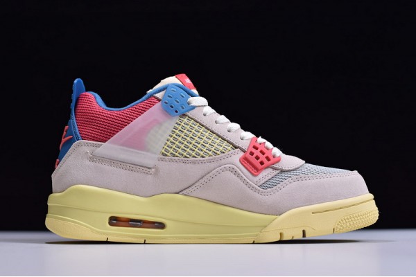 Union x Air Jordan 4 Guava Ice Pink Red Blue DC9533-800